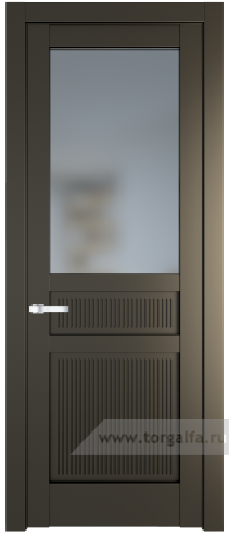 Дверь со стеклом ProfilDoors 2.3.2PM Матовое (Перламутр бронза)