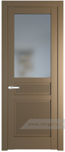 Дверь со стеклом ProfilDoors 2.3.2PM Матовое (Перламутр золото)