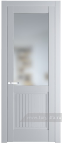 Дверь со стеклом ProfilDoors 3.2.2PM Матовое (Лайт Грей (RAL 870-01))