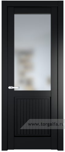 Дверь со стеклом ProfilDoors 3.2.2PM Матовое (Блэк)