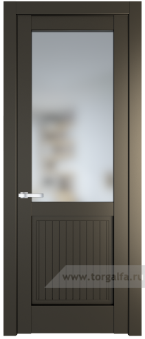 Дверь со стеклом ProfilDoors 3.2.2PM Матовое (Перламутр бронза)