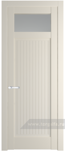 Дверь со стеклом ProfilDoors 3.3.2PM Матовое (Кремовая Магнолия (RAL 120-04))