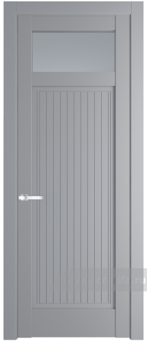 Дверь со стеклом ProfilDoors 3.3.2PM Матовое (Смоки (RAL 870-02))