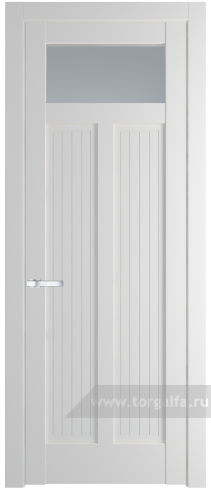 Дверь со стеклом ProfilDoors 3.4.2PM Матовое (Крем Вайт (RAL 120-02))