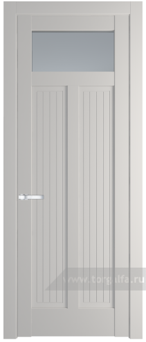 Дверь со стеклом ProfilDoors 3.4.2PM Матовое (Лайт Грей (RAL 870-01))