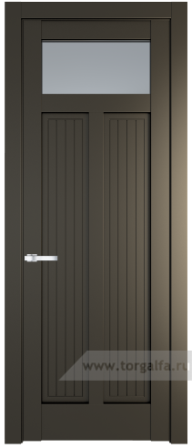 Дверь со стеклом ProfilDoors 3.4.2PM Матовое (Перламутр бронза)