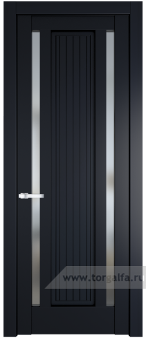 Дверь со стеклом ProfilDoors 3.5.1PM Матовое (Нэви Блу (RAL 7016))