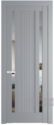 Дверь со стеклом ProfilDoors 3.5.1PM Прозрачное (Смоки (RAL 870-02))