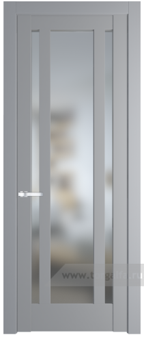 Дверь со стеклом ProfilDoors 3.5.2PM Матовое (Смоки (RAL 870-02))