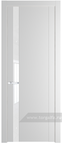 Дверь со стеклом ProfilDoors 1.2P Лак классик (Крем Вайт (RAL 120-02))