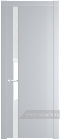 Дверь со стеклом ProfilDoors 1.2P Лак классик (Лайт Грей (RAL 870-01))