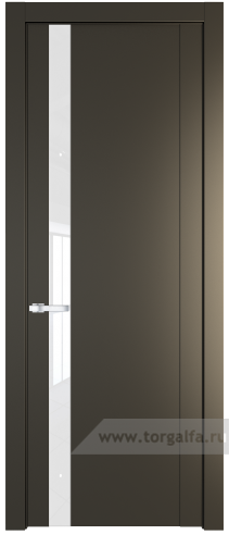 Дверь со стеклом ProfilDoors 1.2P Лак классик (Перламутр бронза)