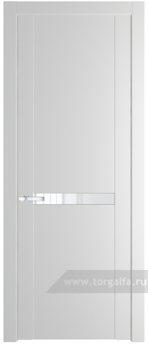 Дверь со стеклом ProfilDoors 1.4P Лак классик (Крем Вайт (RAL 120-02))