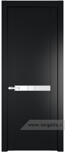 Дверь со стеклом ProfilDoors 1.4P Лак классик (Блэк)