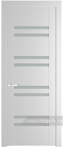 Дверь со стеклом ProfilDoors 1.6P Матовое (Крем Вайт (RAL 120-02))