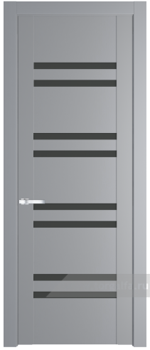 Дверь со стеклом ProfilDoors 1.6P Графит (Смоки (RAL 870-02))