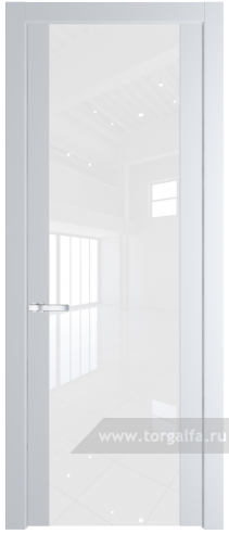 Дверь со стеклом ProfilDoors 1.7P Лак классик (Вайт (RAL 110 96 02))