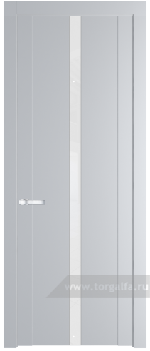 Дверь со стеклом ProfilDoors 1.8P Лак классик (Лайт Грей (RAL 870-01))