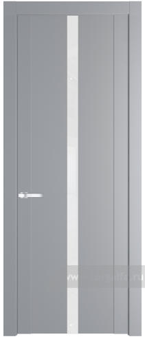 Дверь со стеклом ProfilDoors 1.8P Лак классик (Смоки (RAL 870-02))
