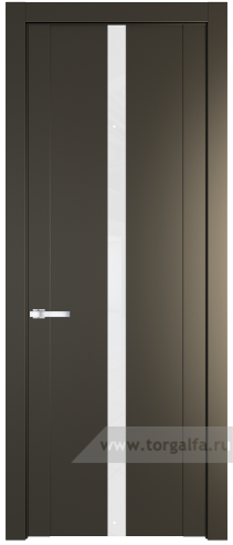 Дверь со стеклом ProfilDoors 1.8P Лак классик (Перламутр бронза)