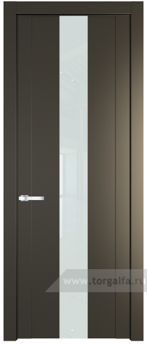 Дверь со стеклом ProfilDoors 1.9P Зеркало (Перламутр бронза)