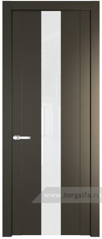 Дверь со стеклом ProfilDoors 1.9P Лак классик (Перламутр бронза)