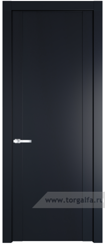 Глухая дверь ProfilDoors 1.1P (Нэви Блу (RAL 7016))