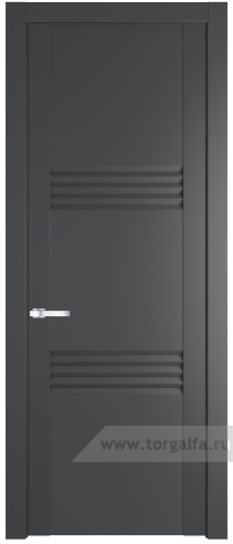 Глухая дверь ProfilDoors 1.3P* (Графит (Pantone 425С))