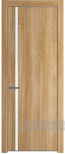 Дверь со стеклом ProfilDoors 21NE Лак классик с кромкой Смоки (Дуб Карамель)