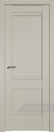 Глухая дверь ProfilDoors 1U (Шеллгрей)