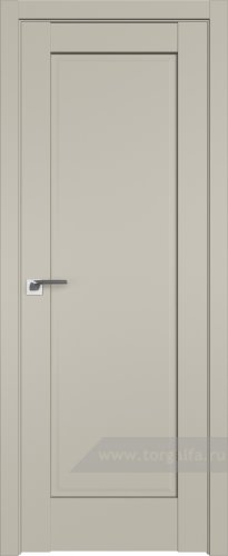 Глухая дверь ProfilDoors 100U (Шеллгрей)