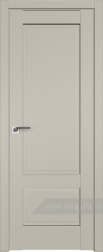 Глухая дверь ProfilDoors 105U (Шеллгрей)