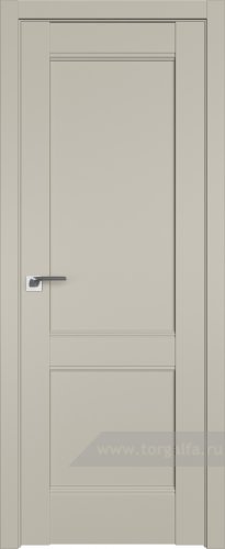 Глухая дверь ProfilDoors 108U (Шеллгрей)