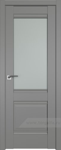 Дверь со стеклом ProfilDoors 2U Матовое (Грей)