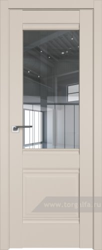 Дверь со стеклом ProfilDoors 2U Прозрачное (Санд)