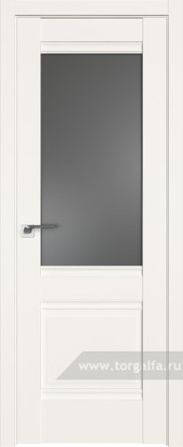 Дверь со стеклом ProfilDoors 2U Графит (ДаркВайт)