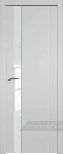 Дверь со стеклом ProfilDoors 62U Lacobel Белый лак (Манхэттен)