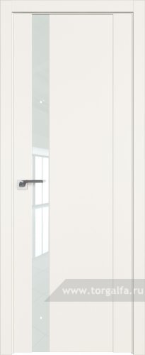 Дверь со стеклом ProfilDoors 62U Lacobel Белый лак (ДаркВайт)