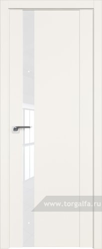 Дверь со стеклом ProfilDoors 62U Лак классик (ДаркВайт)
