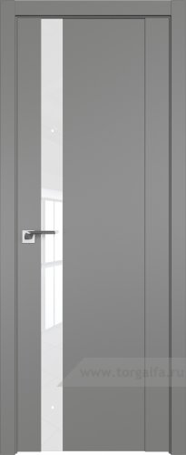 Дверь со стеклом ProfilDoors 62U Лак классик (Грей)