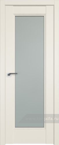 Дверь со стеклом ProfilDoors 65U Матовое (Магнолия Сатинат)