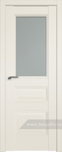 Дверь со стеклом ProfilDoors 67U Матовое (Магнолия Сатинат)