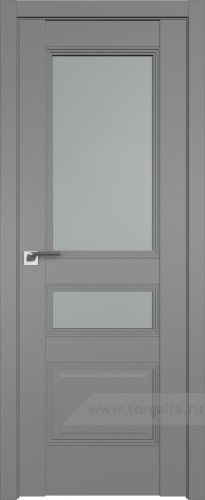Дверь со стеклом ProfilDoors 68U Матовое (Грей)