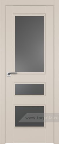 Дверь со стеклом ProfilDoors 69U Графит (Санд)