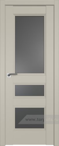 Дверь со стеклом ProfilDoors 69U Графит (Шеллгрей)