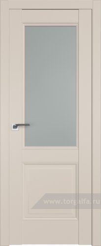 Дверь со стеклом ProfilDoors 90U Матовое (Санд)