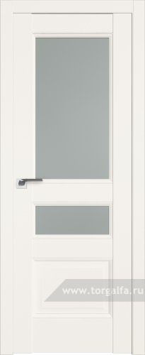 Дверь со стеклом ProfilDoors 94U Матовое (ДаркВайт)