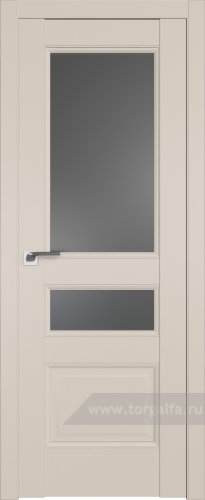 Дверь со стеклом ProfilDoors 94U Графит (Санд)