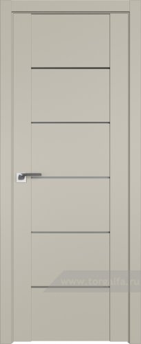 Дверь со стеклом ProfilDoors 99U Матовое (Шеллгрей)