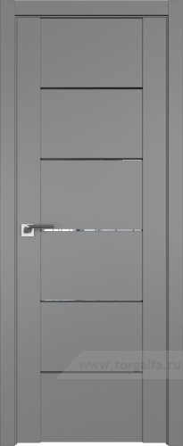 Дверь со стеклом ProfilDoors 99U Прозрачное (Грей)